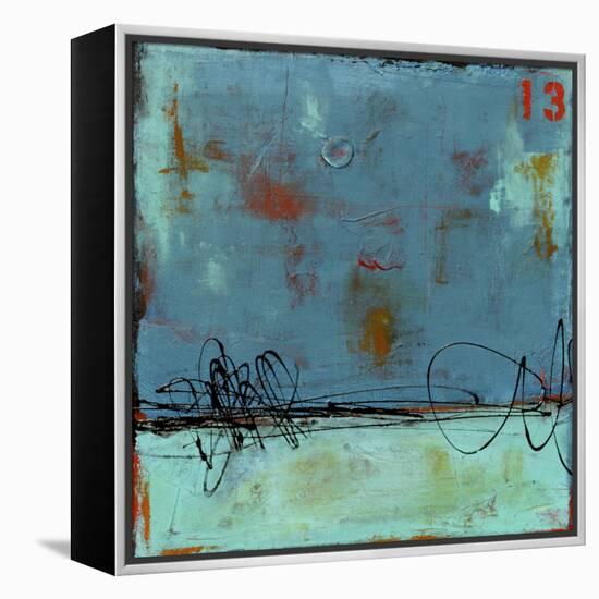 Blue Bay Marina I-Erin Ashley-Framed Stretched Canvas