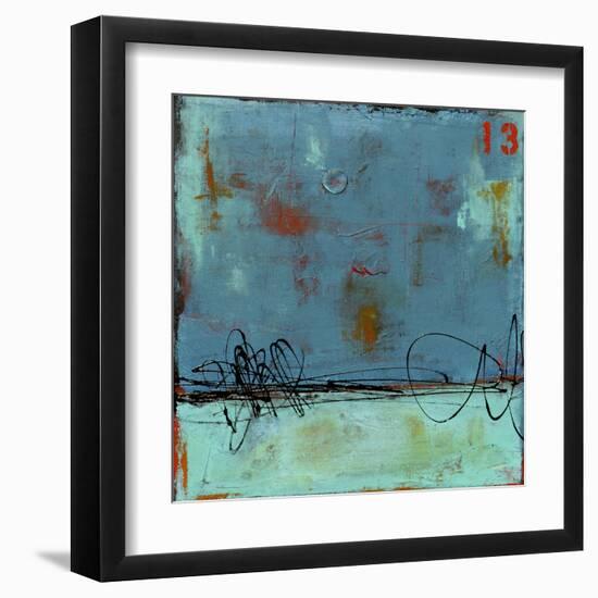 Blue Bay Marina I-Erin Ashley-Framed Art Print