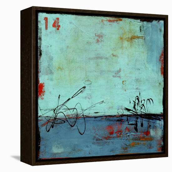 Blue Bay Marina II-Erin Ashley-Framed Stretched Canvas