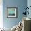 Blue Bay Marina II-Erin Ashley-Framed Art Print displayed on a wall