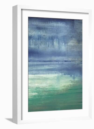 Blue Bayou II-Jennifer Goldberger-Framed Art Print