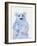 Blue Bear-Wyanne-Framed Giclee Print