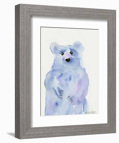 Blue Bear-Wyanne-Framed Giclee Print