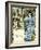 Blue beard illustrated by Walter Crane-Walter Crane-Framed Giclee Print