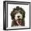 Blue Bearded Collie Pup, Misty, 3 Months, Panting-Mark Taylor-Framed Photographic Print