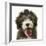 Blue Bearded Collie Pup, Misty, 3 Months, Panting-Mark Taylor-Framed Photographic Print