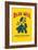 Blue Bell Broom Label-null-Framed Premium Giclee Print