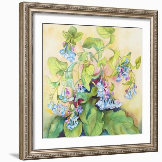 Blue Bell Cluster-Joanne Porter-Framed Giclee Print