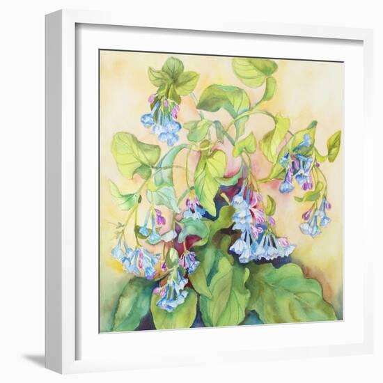 Blue Bell Cluster-Joanne Porter-Framed Giclee Print