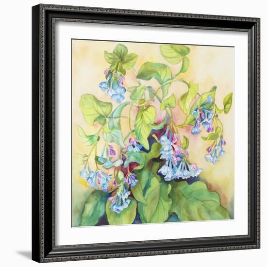 Blue Bell Cluster-Joanne Porter-Framed Giclee Print