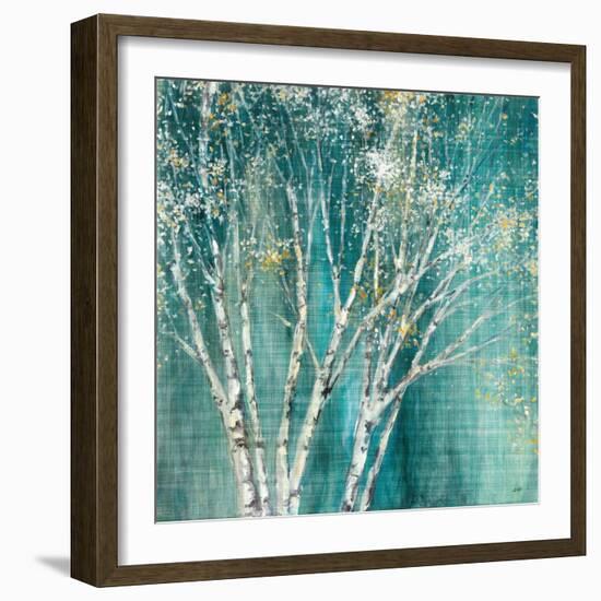 Blue Birch Flipped-Julia Purinton-Framed Art Print