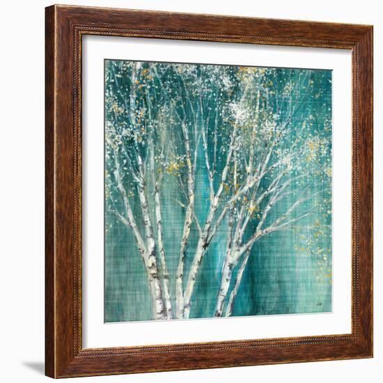 Blue Birch Flipped-Julia Purinton-Framed Art Print