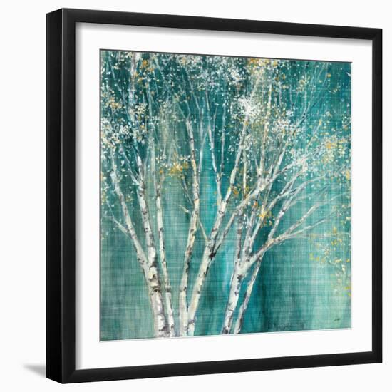 Blue Birch Flipped-Julia Purinton-Framed Art Print