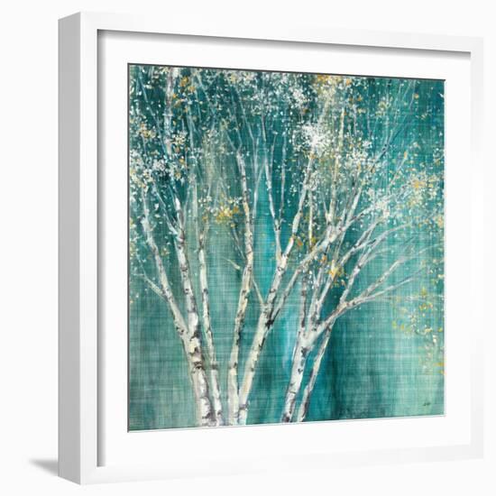 Blue Birch Flipped-Julia Purinton-Framed Art Print