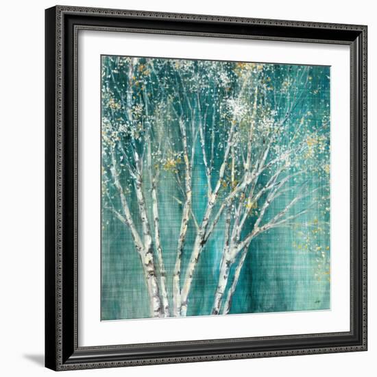 Blue Birch Flipped-Julia Purinton-Framed Art Print