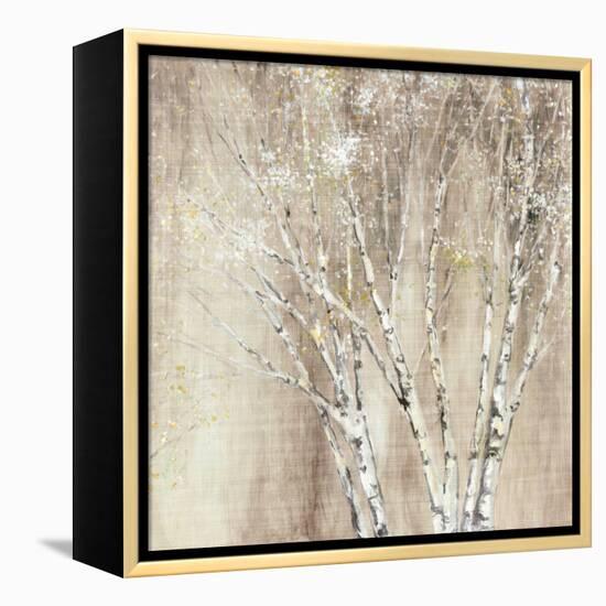 Blue Birch Neutral-Julia Purinton-Framed Stretched Canvas