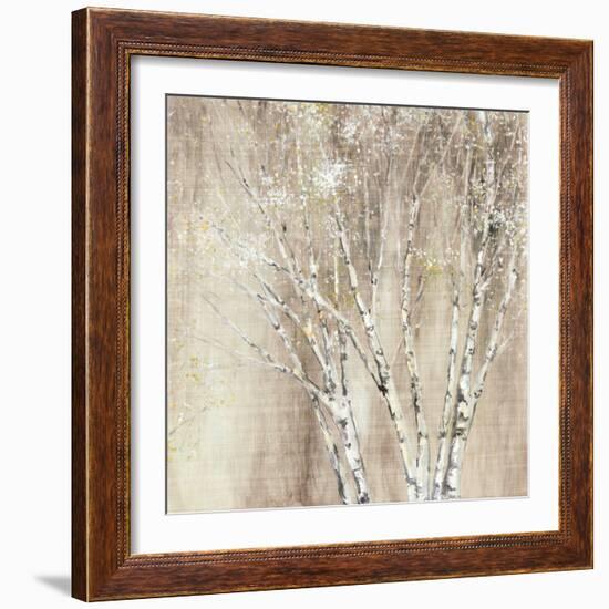 Blue Birch Neutral-Julia Purinton-Framed Art Print