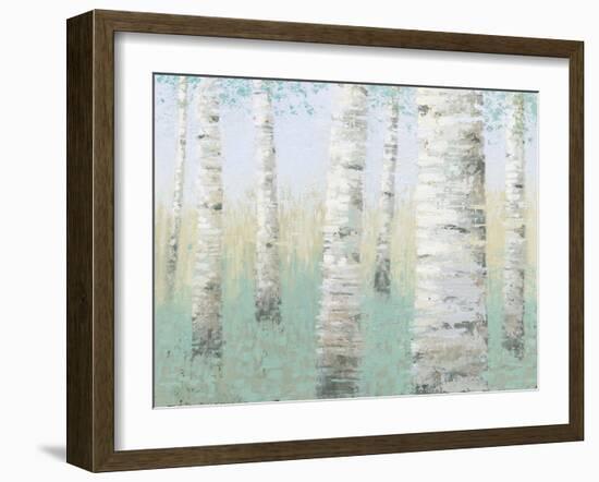 Blue Birch-Wellington Studio-Framed Art Print