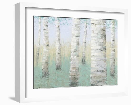 Blue Birch-Wellington Studio-Framed Art Print