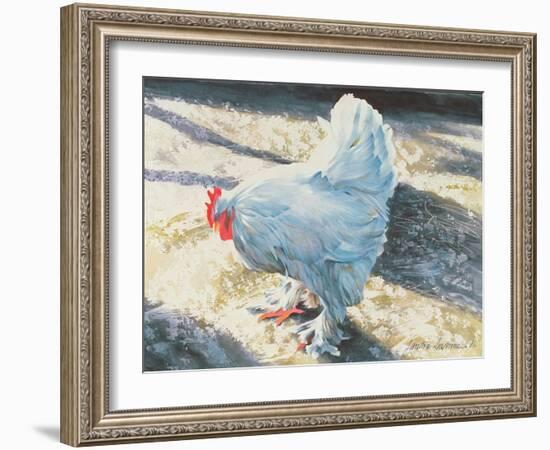 Blue Bird, 1986-Sandra Lawrence-Framed Giclee Print