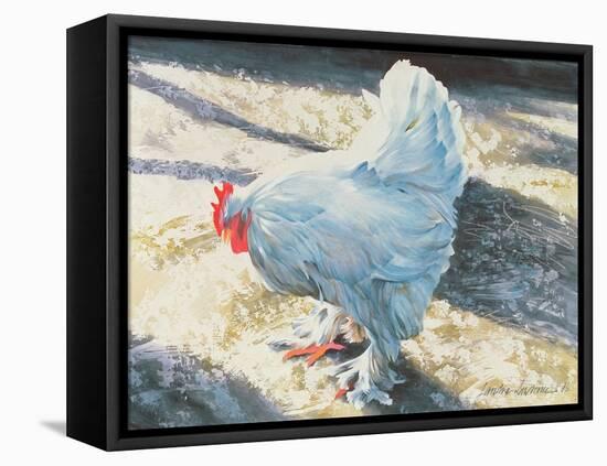 Blue Bird, 1986-Sandra Lawrence-Framed Premier Image Canvas