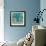 Blue Bird II-Anna Polanski-Framed Art Print displayed on a wall