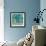 Blue Bird II-Anna Polanski-Framed Art Print displayed on a wall