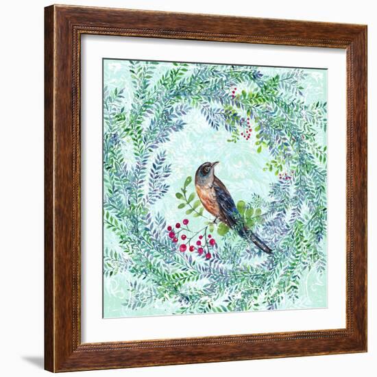 Blue Bird II-Irina Trzaskos Studios-Framed Giclee Print