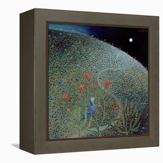 Blue Bird of Happiness, 1995-Tamas Galambos-Framed Premier Image Canvas