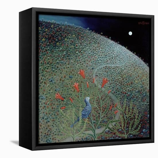 Blue Bird of Happiness, 1995-Tamas Galambos-Framed Premier Image Canvas