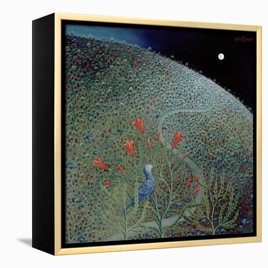 Blue Bird of Happiness, 1995-Tamas Galambos-Framed Premier Image Canvas