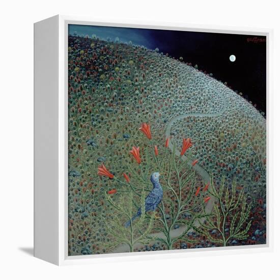 Blue Bird of Happiness, 1995-Tamas Galambos-Framed Premier Image Canvas