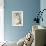 Blue Bird on a Plum Tree-Koson Ohara-Framed Giclee Print displayed on a wall
