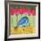 Blue Bird - Tulips-Robbin Rawlings-Framed Art Print