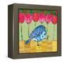 Blue Bird - Tulips-Robbin Rawlings-Framed Stretched Canvas