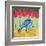 Blue Bird - Tulips-Robbin Rawlings-Framed Art Print