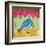 Blue Bird - Tulips-Robbin Rawlings-Framed Art Print