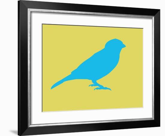 Blue Bird-NaxArt-Framed Art Print