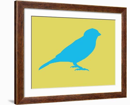 Blue Bird-NaxArt-Framed Art Print