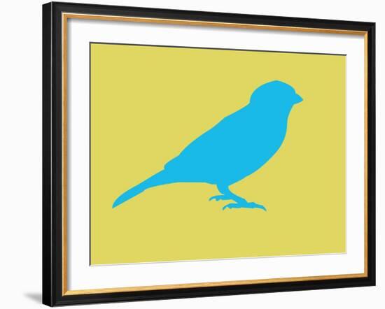 Blue Bird-NaxArt-Framed Art Print