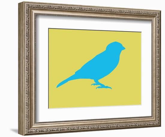 Blue Bird-NaxArt-Framed Art Print