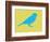 Blue Bird-NaxArt-Framed Art Print