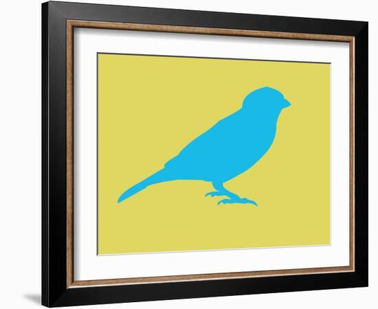 Blue Bird-NaxArt-Framed Art Print