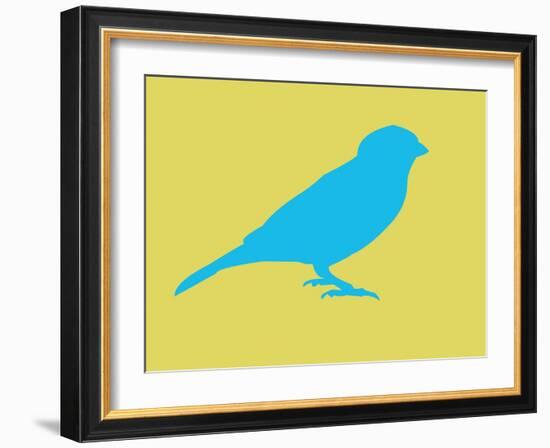 Blue Bird-NaxArt-Framed Art Print