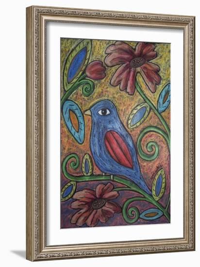 Blue Bird-Karla Gerard-Framed Giclee Print