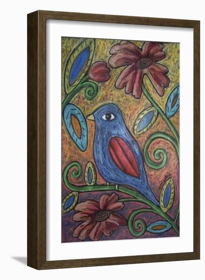 Blue Bird-Karla Gerard-Framed Giclee Print