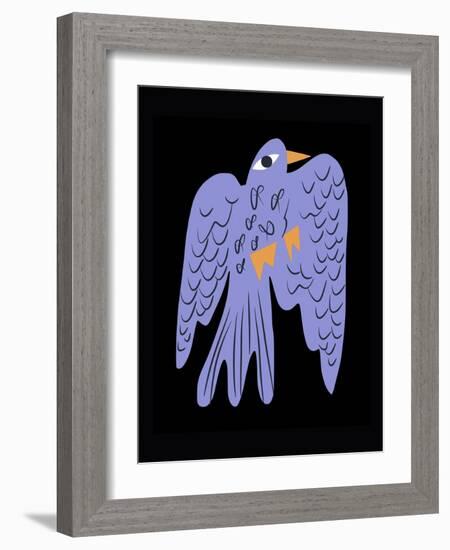 Blue Bird-Little Dean-Framed Photographic Print