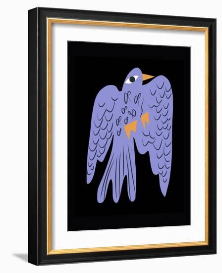 Blue Bird-Little Dean-Framed Photographic Print