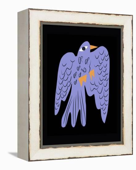 Blue Bird-Little Dean-Framed Premier Image Canvas