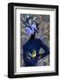 Blue Birds Sing-Yvonne Coleman Burney-Framed Art Print